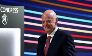 FIFA president Gianni Infantino